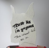 Trust Me Back of Head Detail