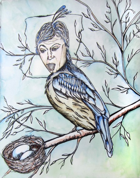 Day 57 (6/24/12): Bird Girl