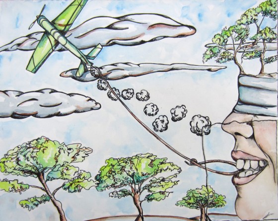 Day 59 (6/26/12): Fly That Thing Blindfolded