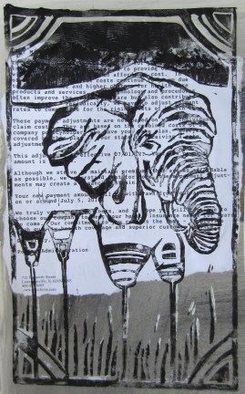 Day 44: Stick Legged Elephant Insurance