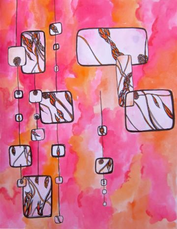 8.5 x 11 watercolor on paper