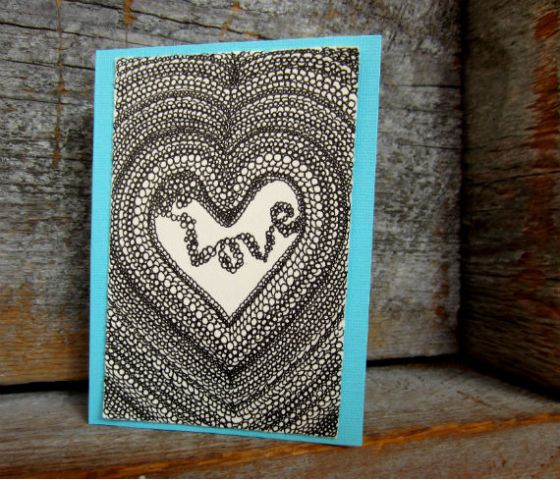 Day 255 Circles Heart