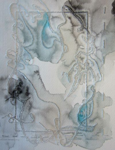 Day 265: Her Voice Scribbles Detail