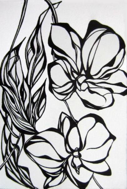 Day 289 4x6" ink on paper