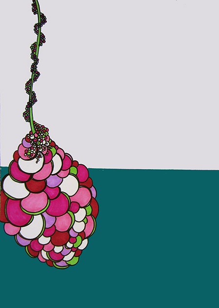 Day 317, 5 x 7" ink on paper