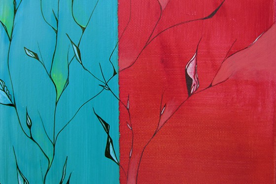 Day 320 Woodchuck's Dilemma foliage