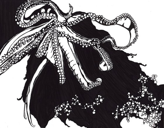 Day 340, 8 x 10" ink on paper