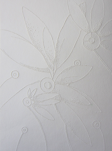 Original pierced paper image