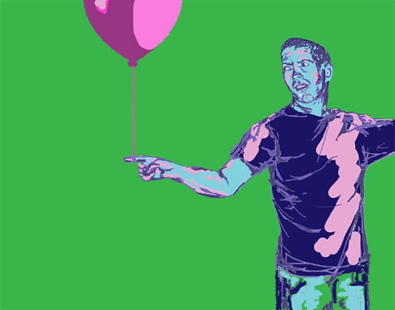 Drawn/painted in Photoshop