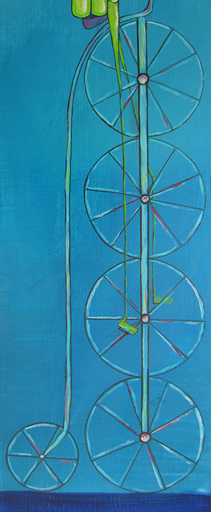 May 14 Biking Bird bike detail