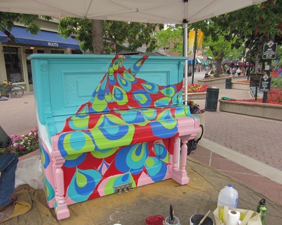 Day Six: Front of Piano