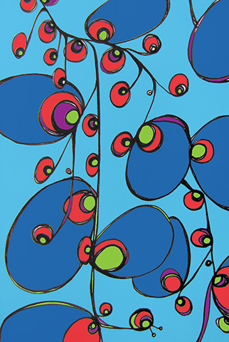 Sketchbook page "colored" in Photoshop