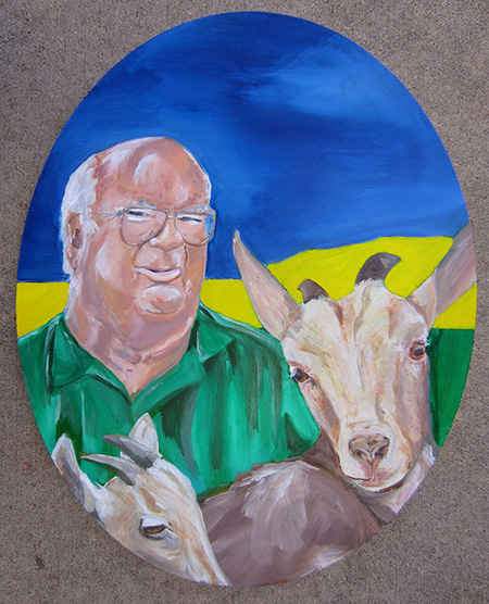 ~16 x 20" Acrylic on canvas