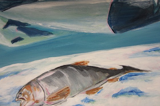 Final Cora and Fish detail