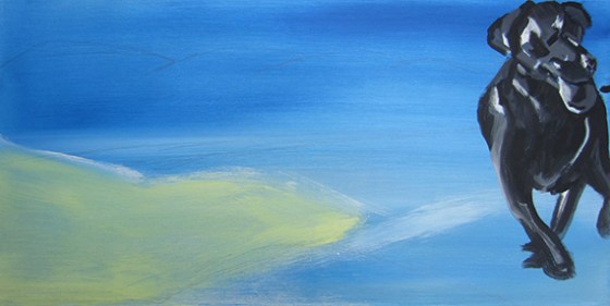 July 9 2013 Dog and fish in progress