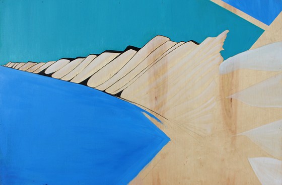 Mountain Range in Blues 3