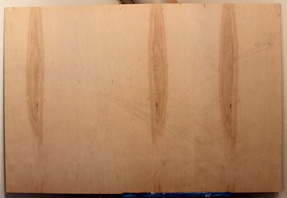 Mountain Range in Blues sketch