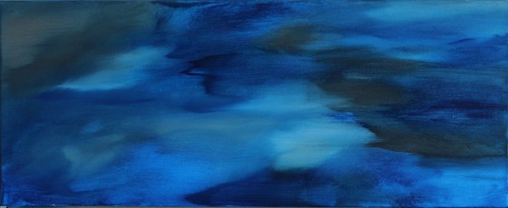 14 x 30" Acrylic on canvas