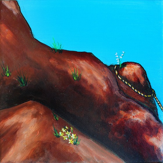 Bird on Climb Middle Rope