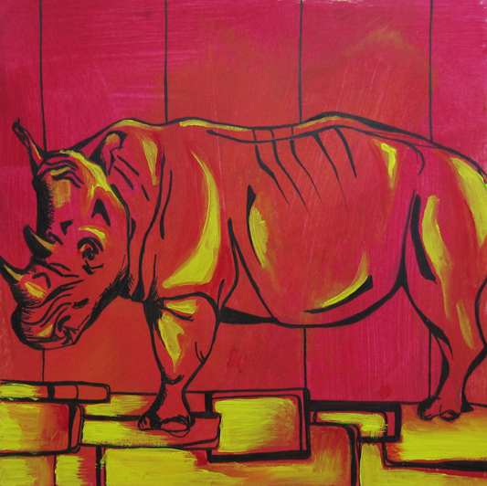 Day 29 5/27/12: Yellow Brick Road & a Rhino