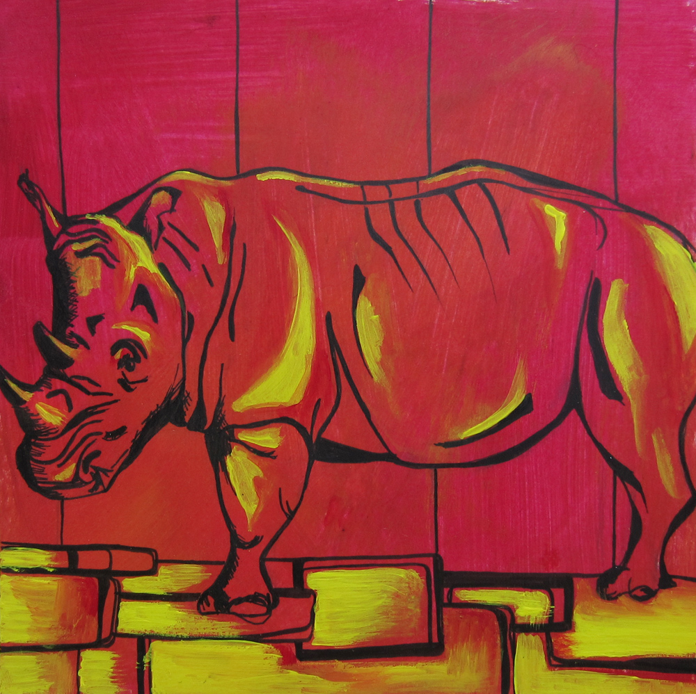 Day 29 (5/28/12): Yellow Brick Road & a Rhino
