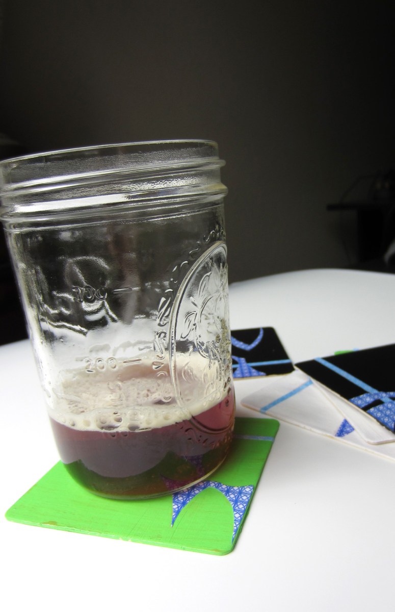 Day 34: A Place to Rest Your Beer Beer Detail