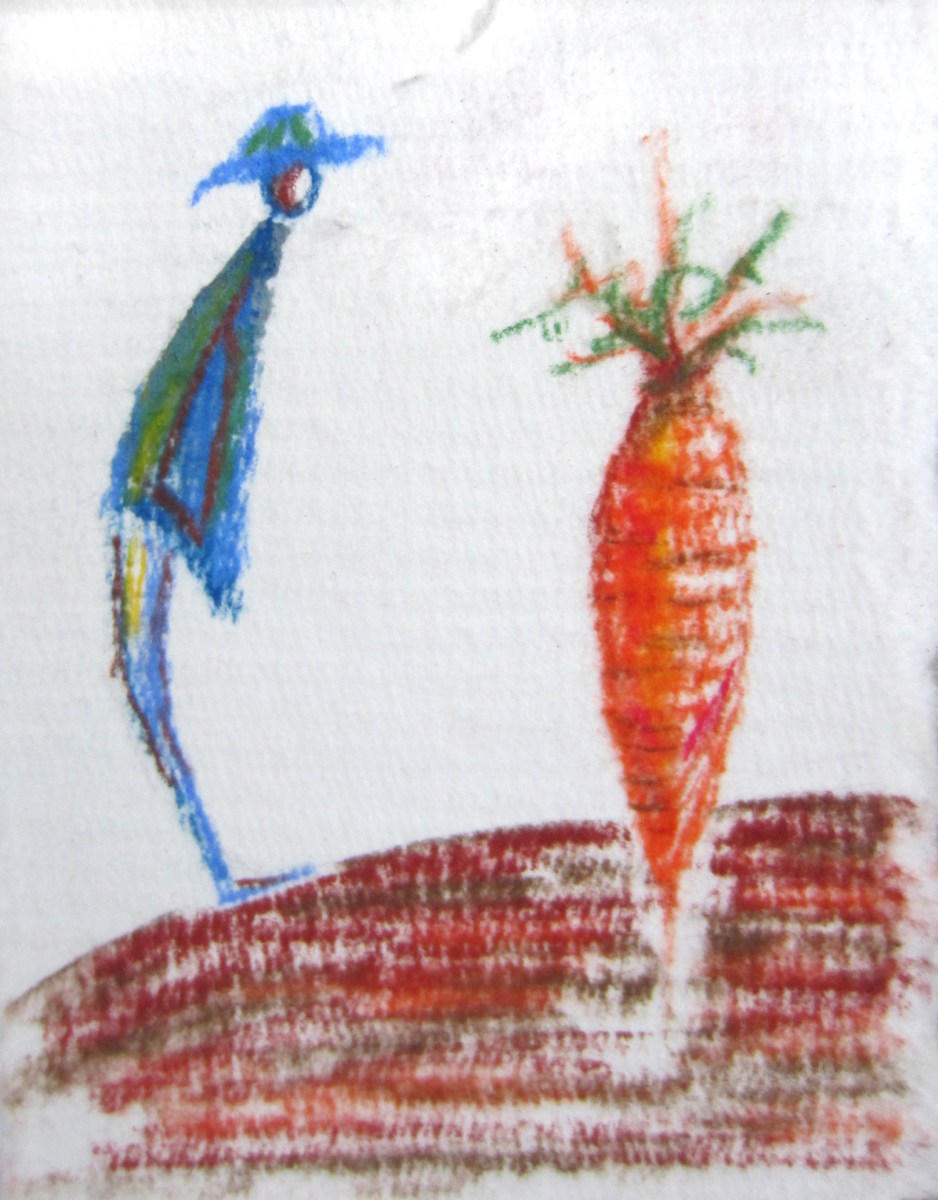 Day 47 (6/14/12): Farmer & Carrot