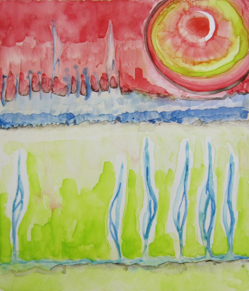 Day 90 (7/27/12): Landscape Abstracted