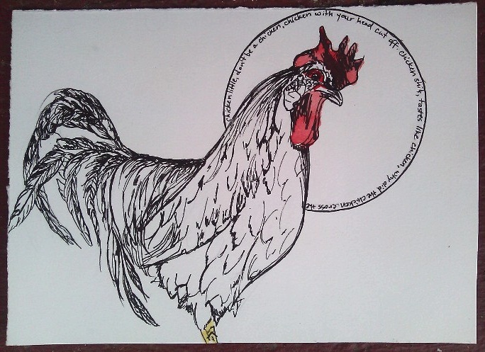 Day 94 (7/31/12): Colloquial Uses of the Word Chicken