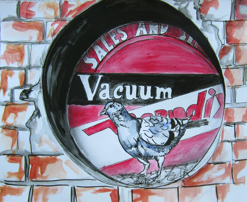 Day 96 (8/2/12): Pigeon Penthouse