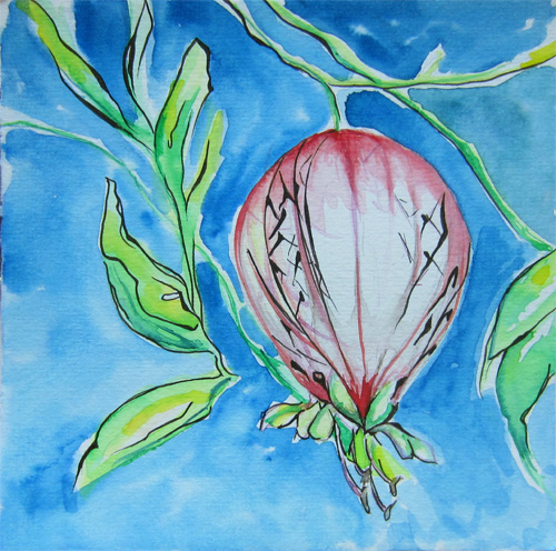 Day 126 (9/1/12): September Flower