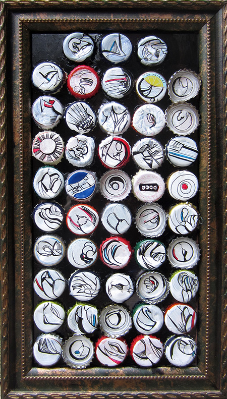 Day 1163 (10/8/12): Repetition, Design, Bottlecaps