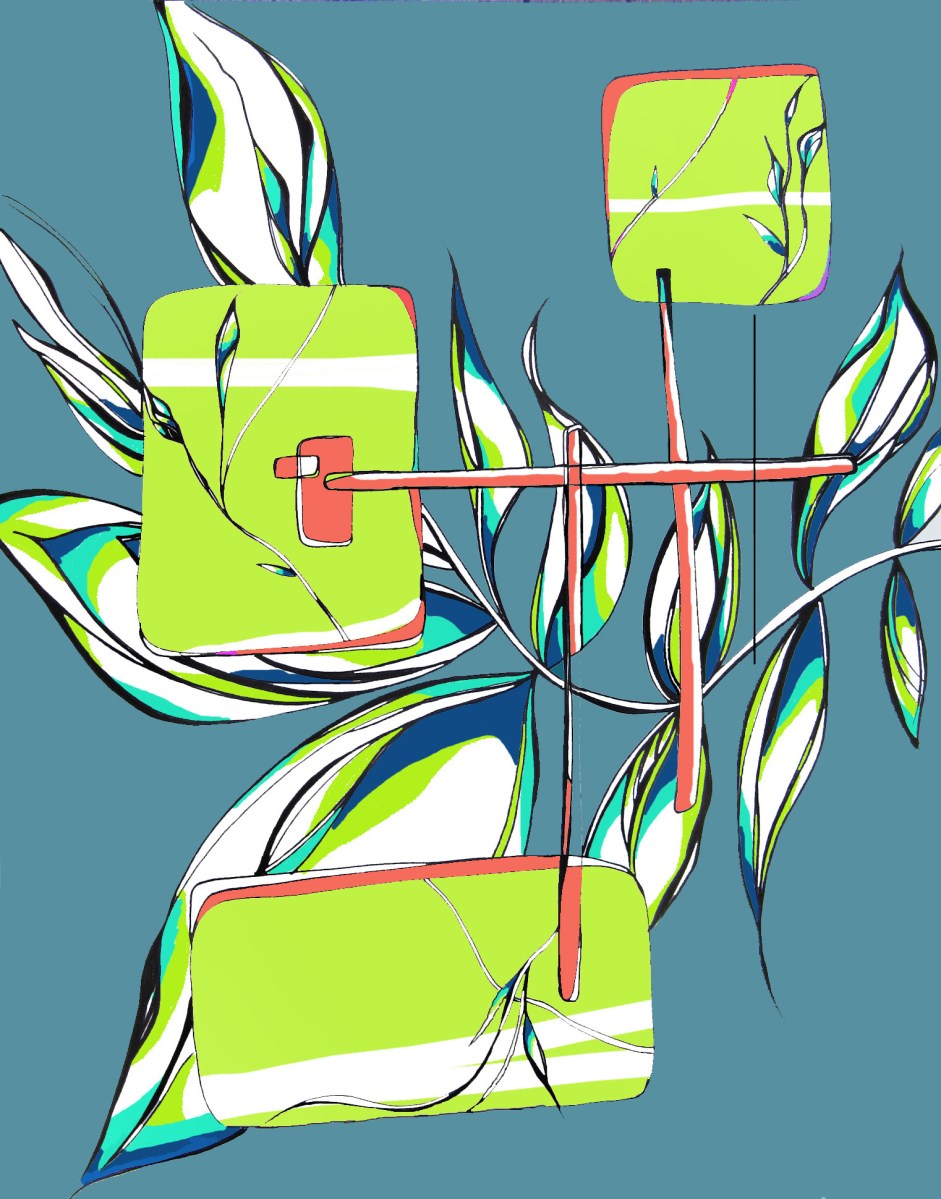 Day 169 (10/14/12): Foliage II in Blue and Green